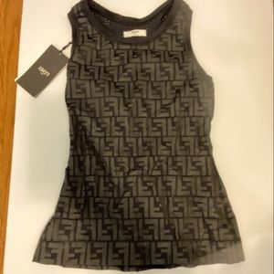 Fendi workout top brand new with tags size 2.